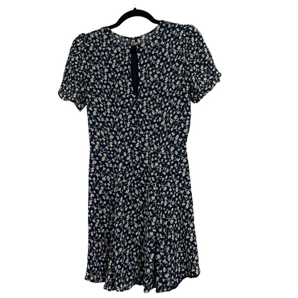 Reformation Violette Floral Elyse Mini Dress Size 2 - Picture 9 of 13